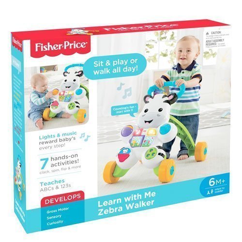 ANDADERA DE APRENDIZAJE CEBRA FISHER PRICE IRION Jugueteria