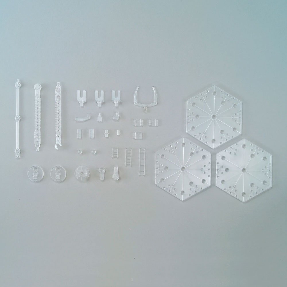 BANDAI ACTION BASE 4 CLEAR - IRION Juguetería -