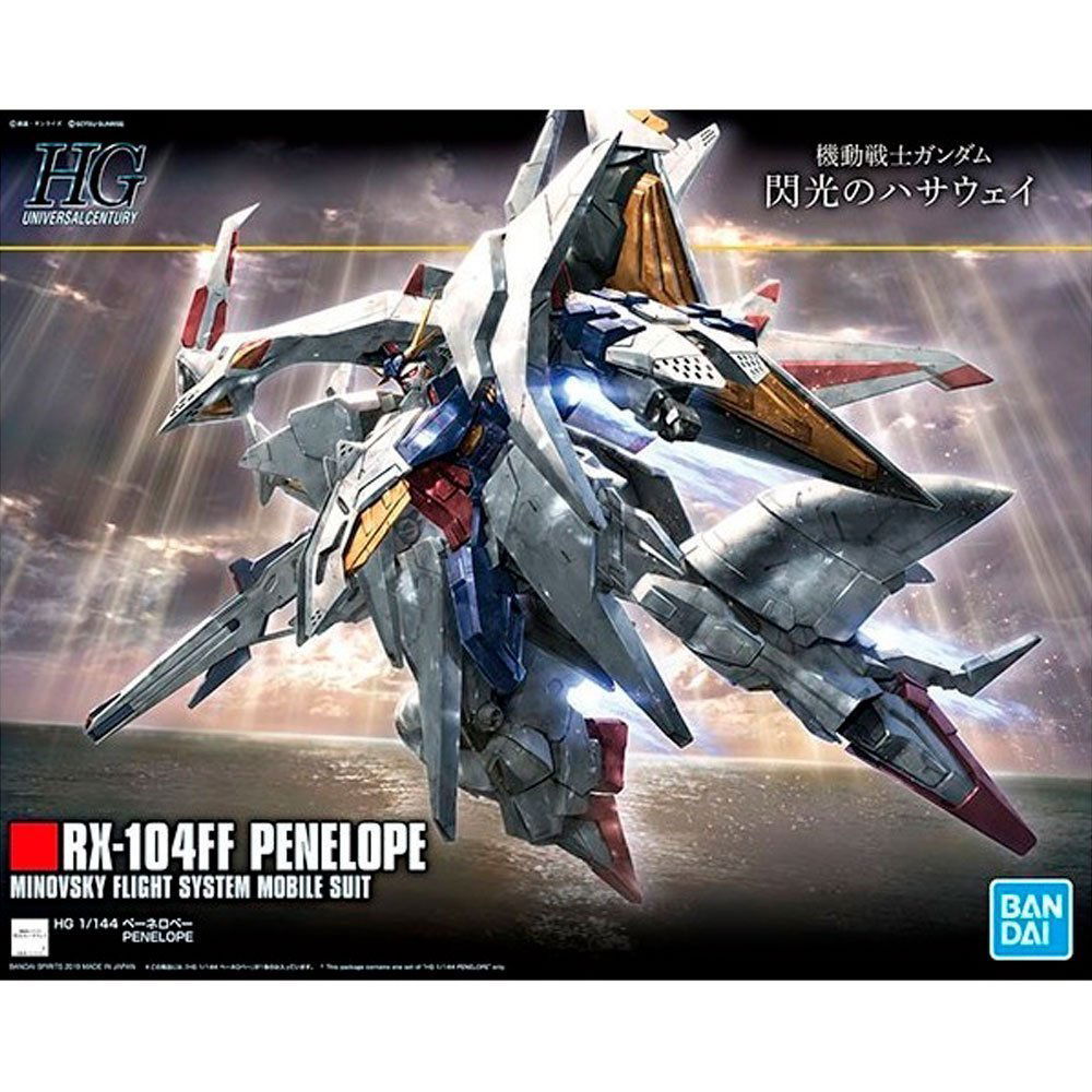 【未開封】バンダイ HG RX-104FF PENELOPEペーネロペー BANDAI HG MOBILE SUIT RX-104FF PENELOPE – IRION Juguetería