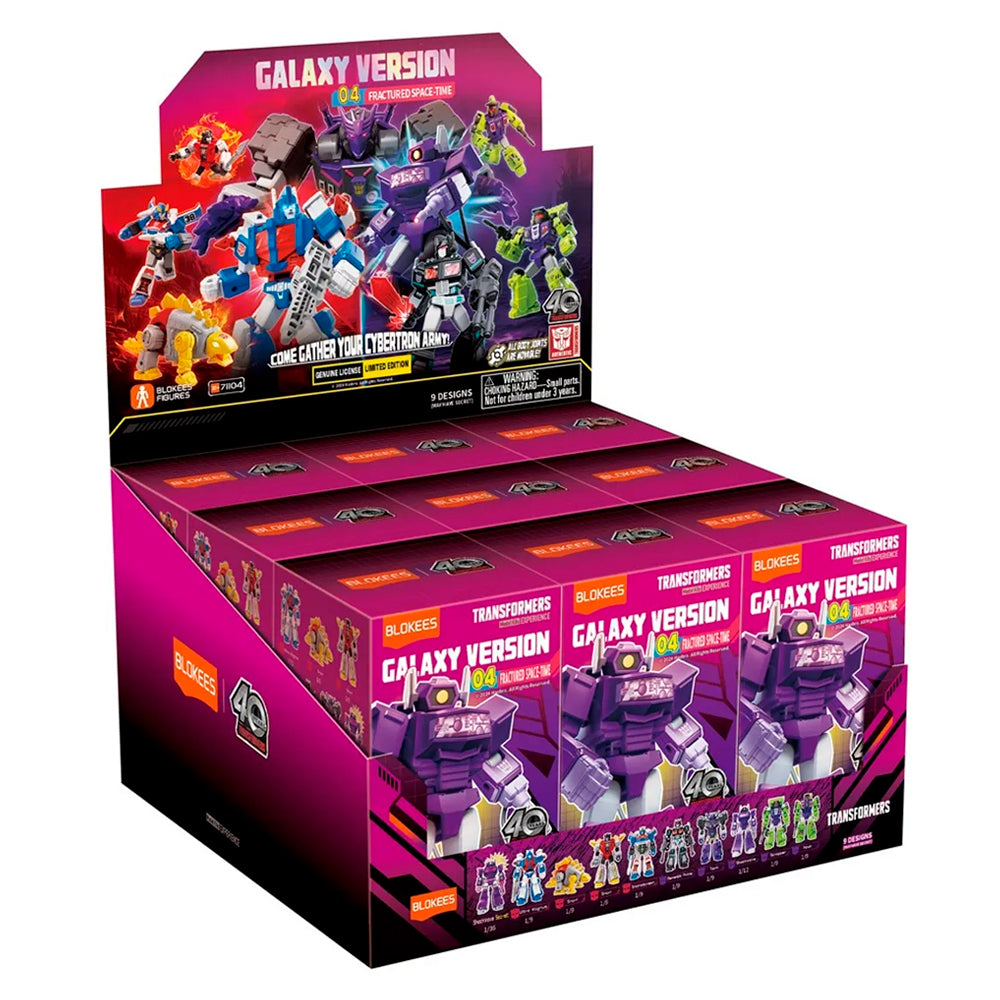 TRANSFORMERS GALAXY VERSION 04 SET COMPLETO BLOKEES