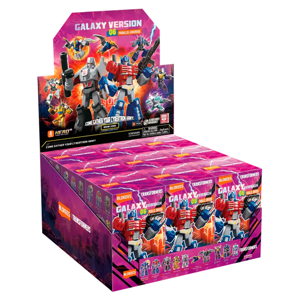 TRANSFORMERS GALAXY VERSION 06 SET COMPLETO BLOKEES