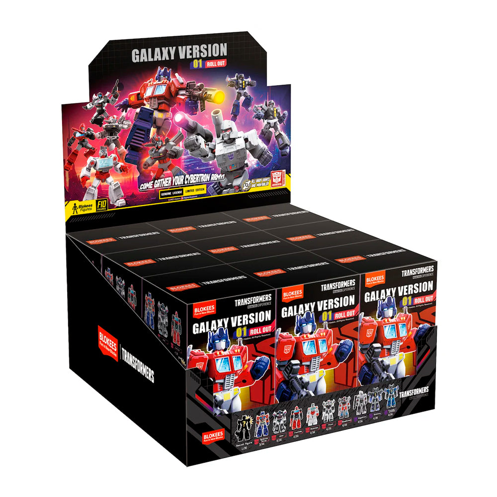 TRANSFORMERS GALAXY VERSION 01 SET COMPLETO BLOKEES