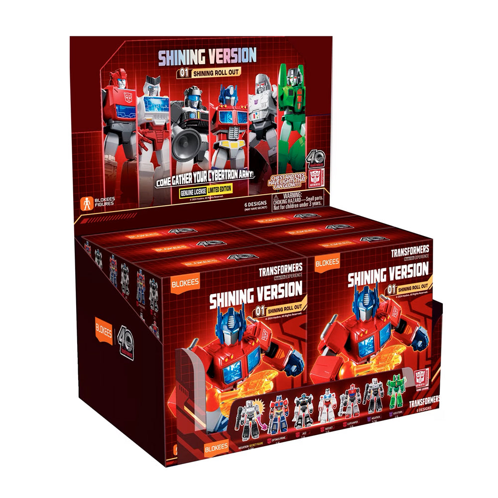 TRANSFORMERS SHINING VERSION 01 SET COMPLETO BLOKEES