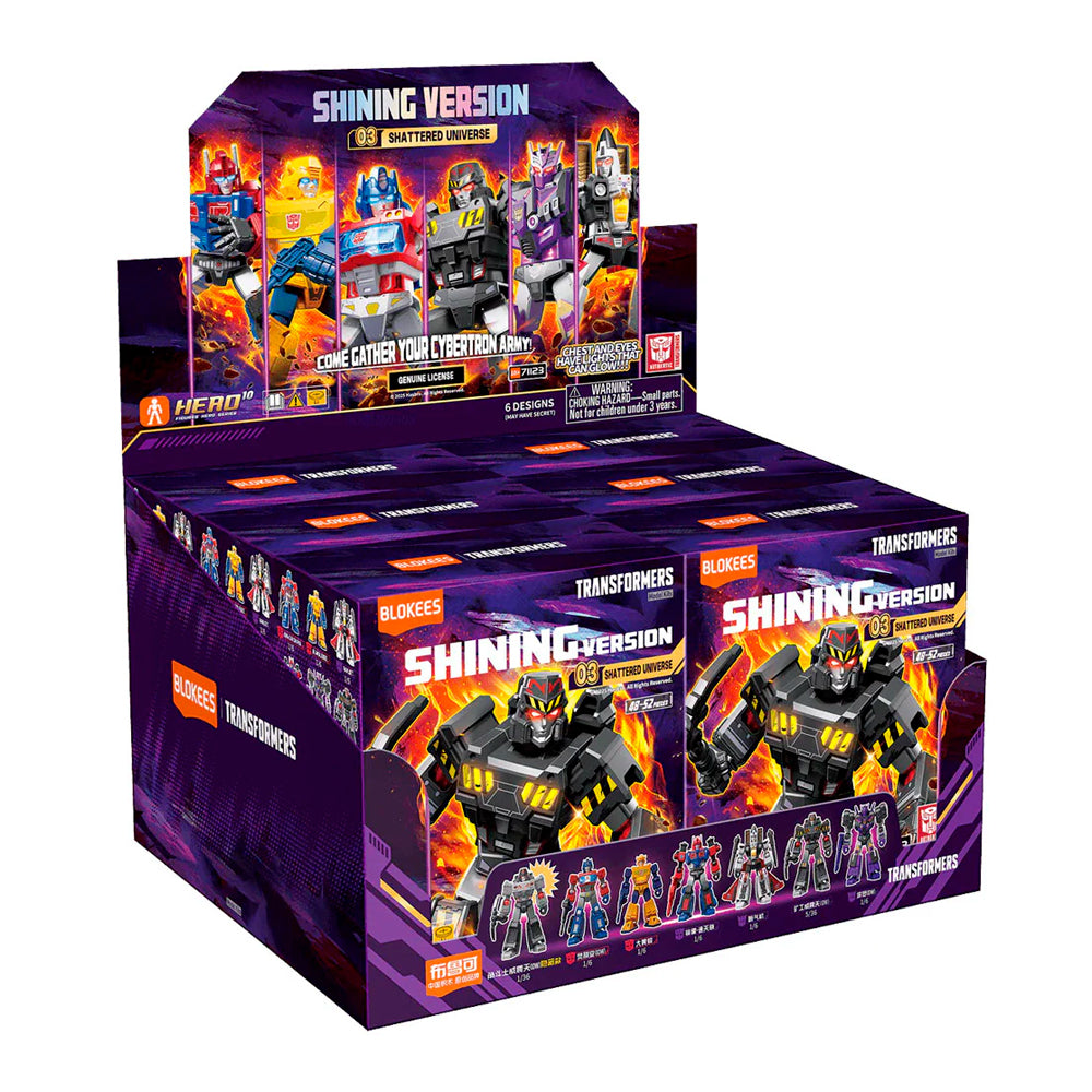 TRANSFORMERS SHINING VERSION 03 SET COMPLETO BLOKEES