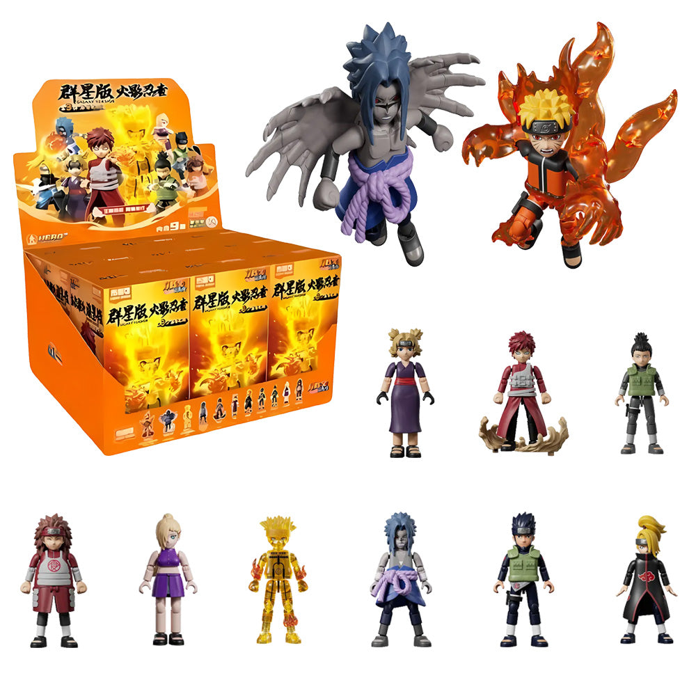 FIGURA SORPRESA NARUTO GALAXY VERSION 03 HEART OF A NINJA (1UN
