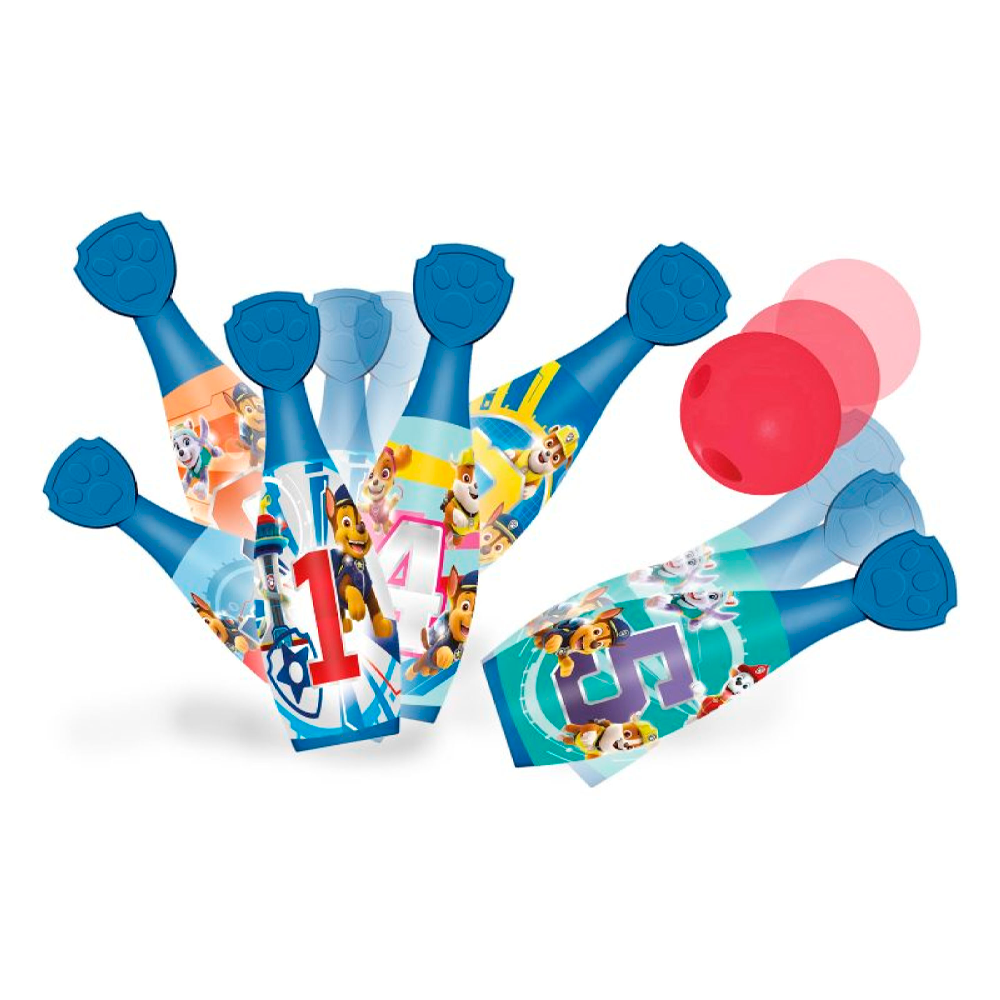 SET BOWLING PAW PATROL FIGURA - SPIN MASTER