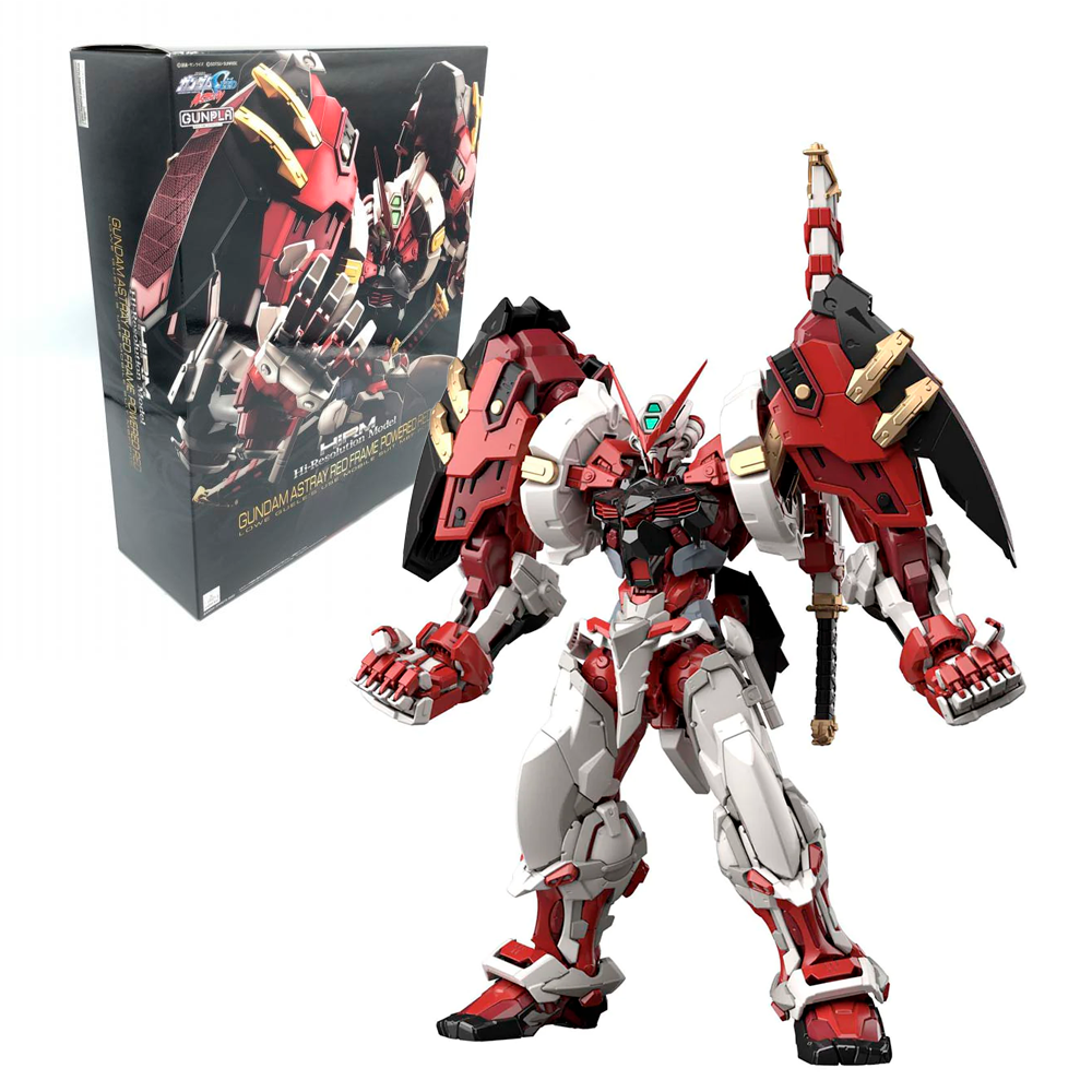 ロボット LBUILD GUNDAM ASTRAY RED FRAME FIGURA GUNDAM ASTRAY RED FRAME POWERED RED - BANDAI – IRION