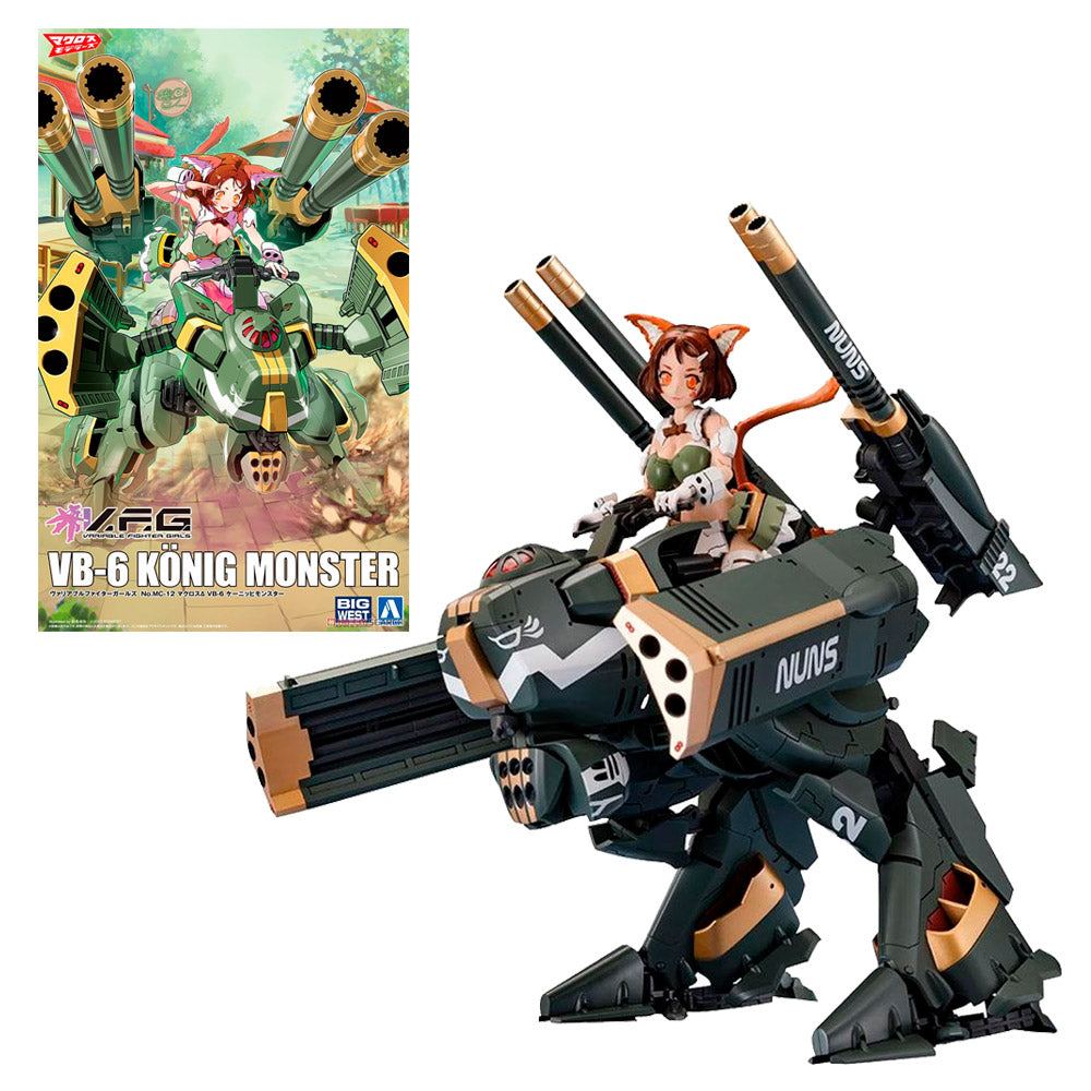 AOSHIMA MACROSS DELTA VB-6 KONIG MONSTER (RE-RUN) – IRION Juguetería