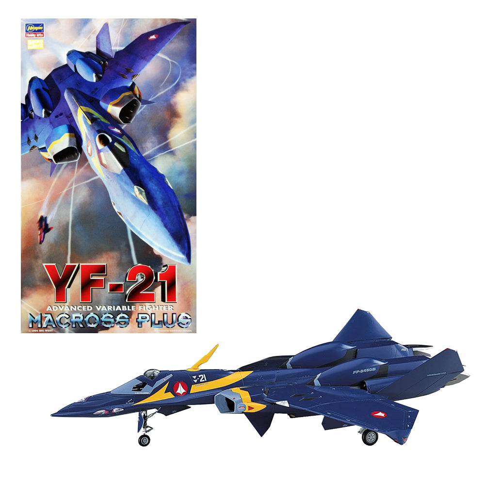HASEGAWA 1/72 MACROSS YF-21 FIGHTER – IRION Juguetería