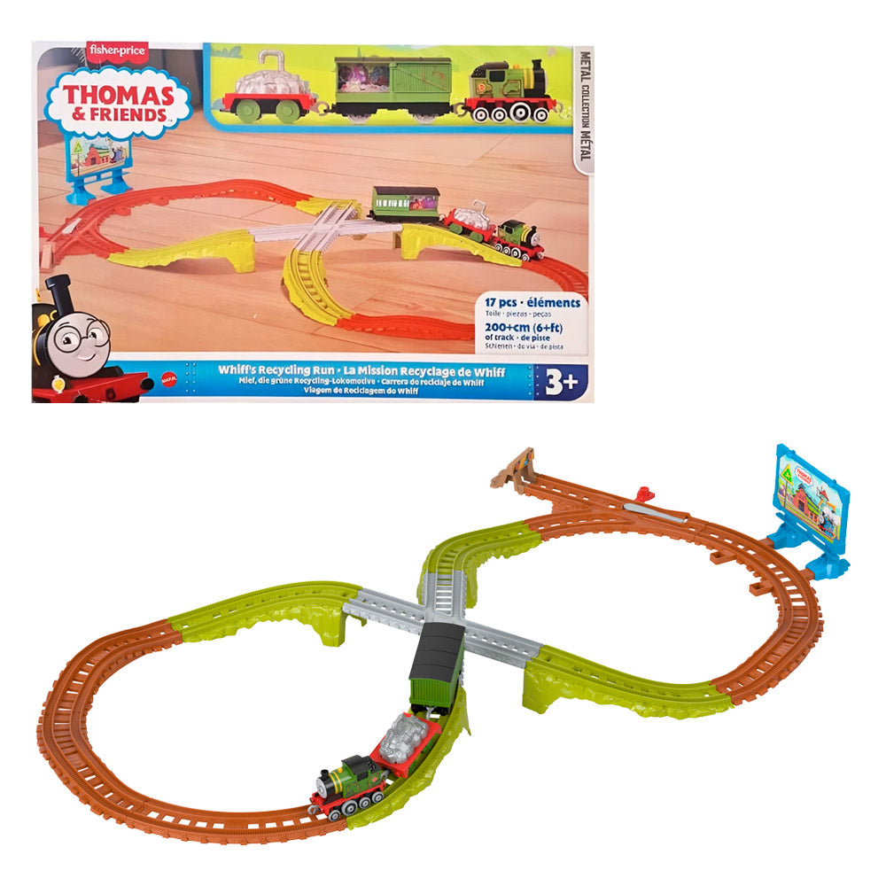 スポーツトイ・アクショントイ Goody Rainbow Filipino Twirler 149/2000 PISTA THOMAS AND FRIENDS CARRERA DE RECICLAJE DE WHIFF – IRION