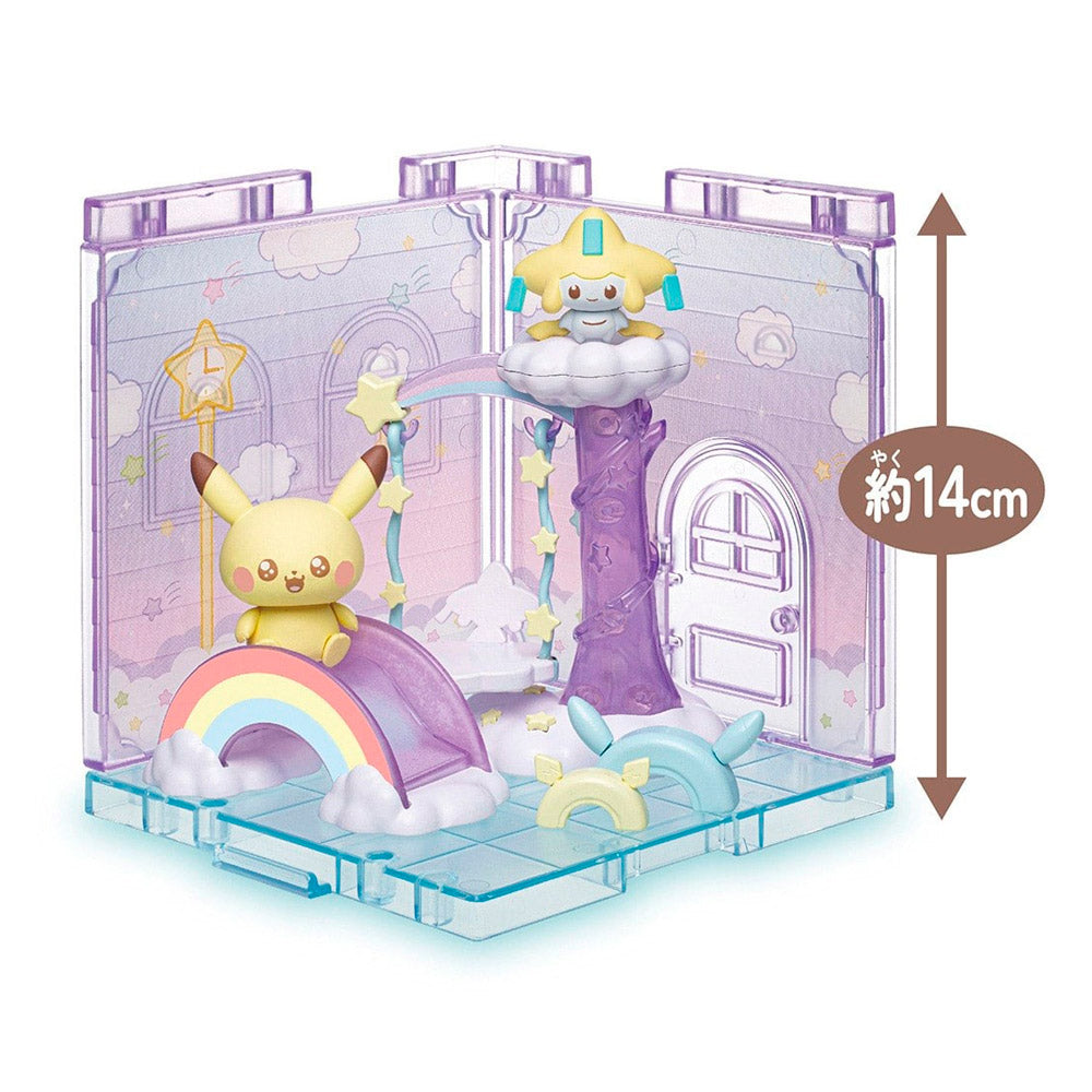 POKEMON POKE PEACE HOUSE SWEETS SHOP PIKACHU AND JIRACHI