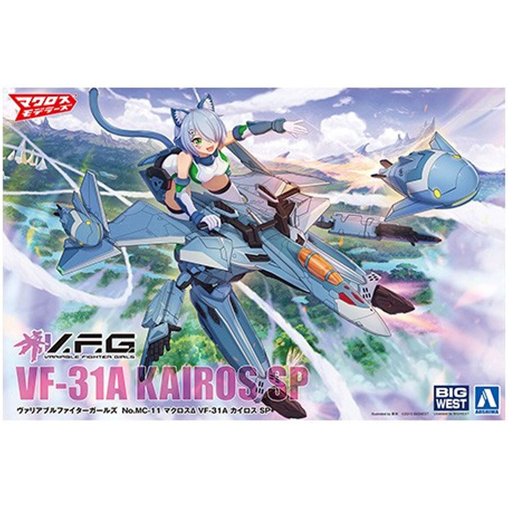 MAQUETA VARIABLE FIGHTER GIRLS MACROSS DELTA VF-31A KAIROS SP