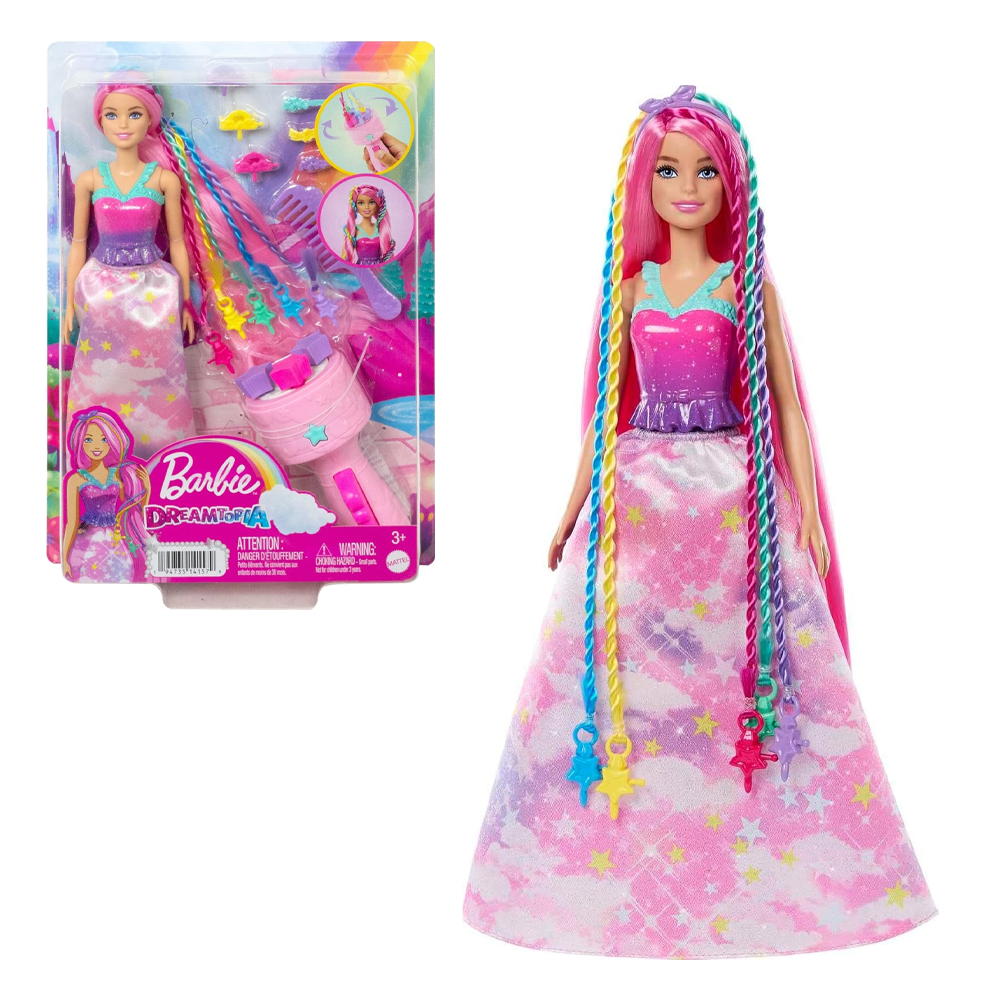 おもちゃ Barbie BARBIE DREAMTOPIA TRENZAS MAGICAS | MATTEL – IRION Juguetería