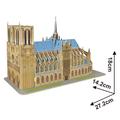 CUBICFUN WORLD´S GREAT ARCHITECTURE PUZZLE 3D NOTRE DAME DE PARIS (53 PIEZAS)