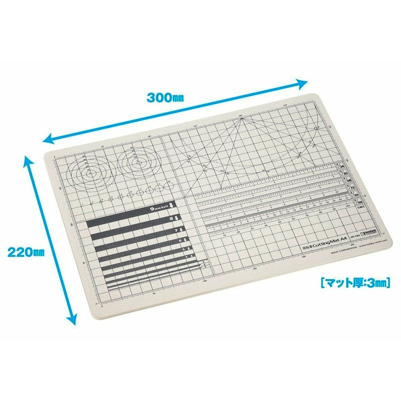 HT-105 HG CUTTING MAT GRIS ADHESIVO SUAVE (30 X 22CM)
