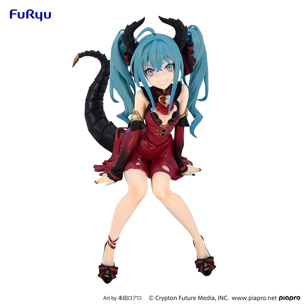FIGURA NOODLE STOPPER HATSUNE MIKU VILLAIN RED COLOR VER. RE-RUN