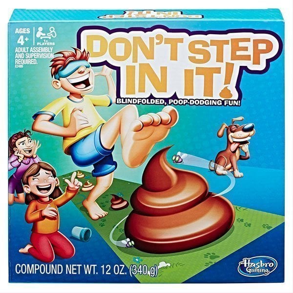 Hasbro Gaming No La Aplastes Juego De No Pises La Popo Juego De