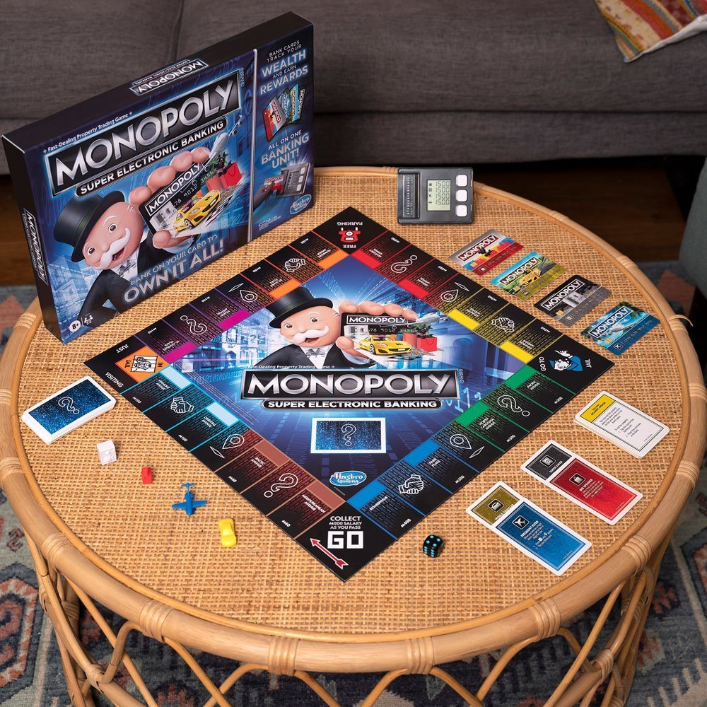 HASBRO GAMING MONOPOLY SUPER BANCO ELECTRÓNICO (ESPAÑOL)