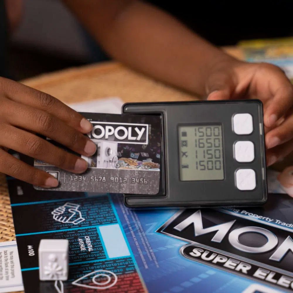 HASBRO GAMING MONOPOLY SUPER BANCO ELECTRÓNICO (ESPAÑOL)