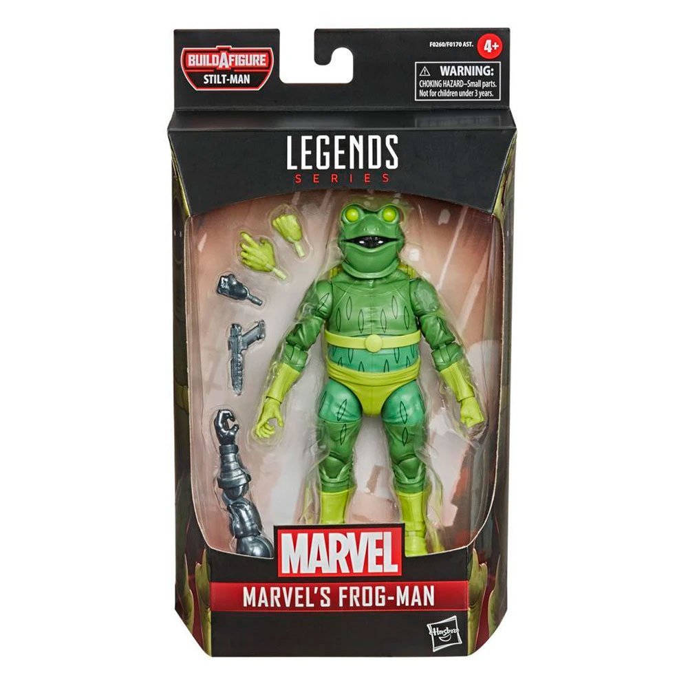MARVEL LEGENDS SERIES SPIDERMAN FROG-MAN – IRION Juguetería