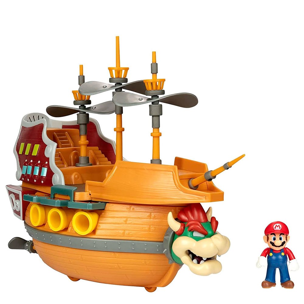 SUPER MARIO JUEGO AERONAVE DELUXE DE BOWSER