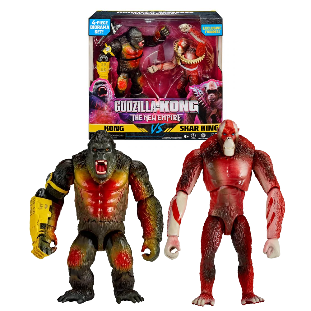 FIGURAS KONG VS SKAR KING GODZILLA VS KONG | PLAYMATES – IRION