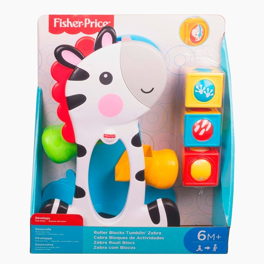 FISHER PRICE CEBRA BLOQUES DE ACTIVIDADES – IRION Juguetería