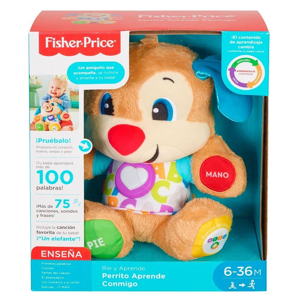 FISHER PRICE PERRITO APRENDE CONMIGO – IRION Juguetería