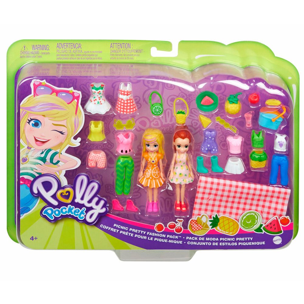 Polly Pocket Set De Ropa Polly Pocket Set Paquete De Modas Mediano