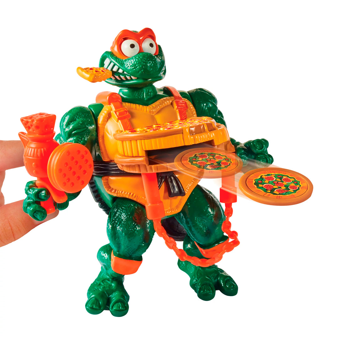 FIGURA TORTUGAS NINJA PIZZA TOSSIN MIKE | NICKELODEON