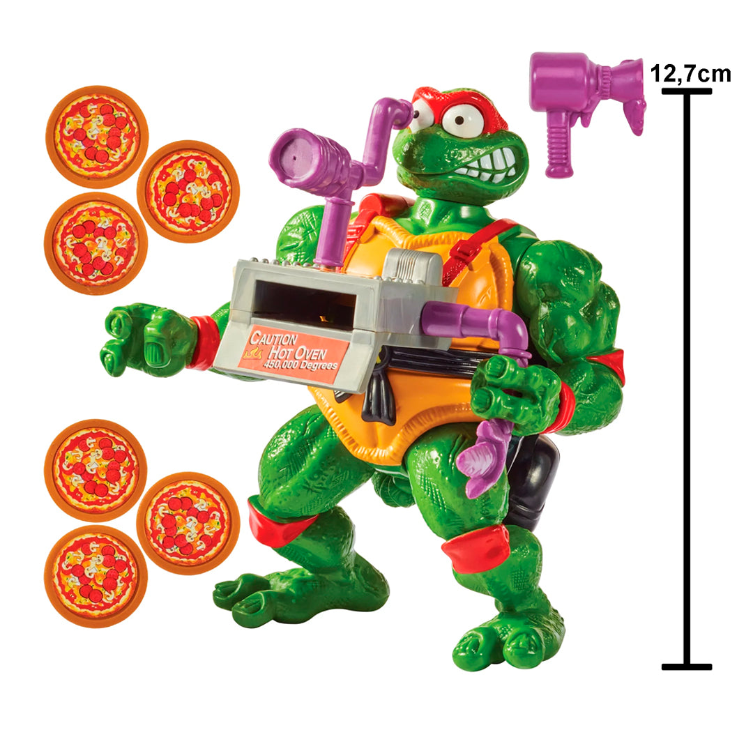 FIGURA TORTUGAS NINJA PIZZA TOSSIN RAPH | NICKELODEON