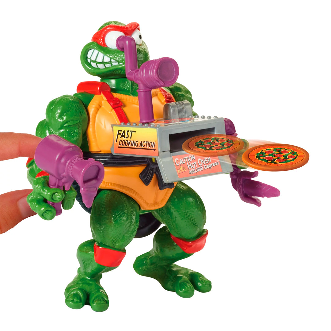 FIGURA TORTUGAS NINJA PIZZA TOSSIN RAPH | NICKELODEON