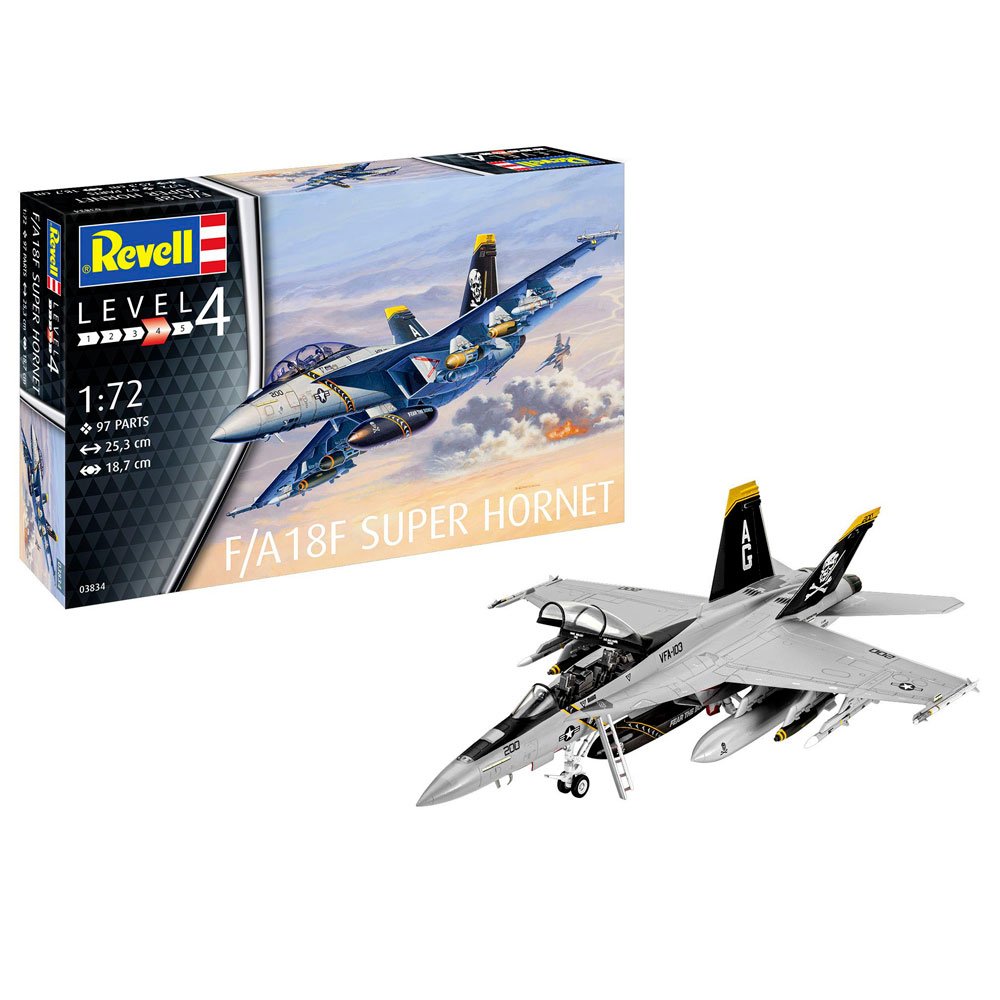 REVELL F/A 18F SUPER HORNET 1/72 – IRION Juguetería