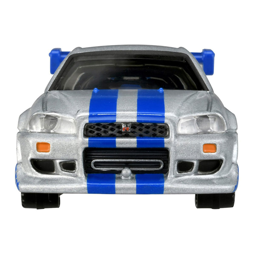 TOMICA PREMIUM UNLIMITED 08 THE FAST AND THE FURIOUS BNR34 SKYLINE GT-R