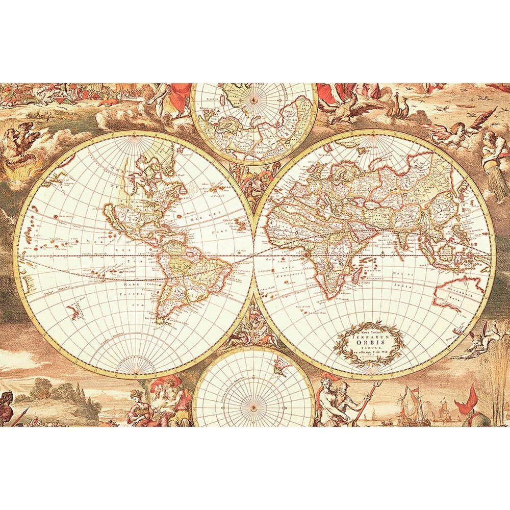 TOMAX PUZZLE 1000 PIEZAS ART PUZZLE HISTORICAL WORLD MAP