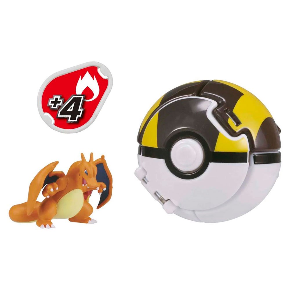 FIGURA POKEMON MONCOLLE POKE DEL-Z CHARIZARD (ULTRA BALL)