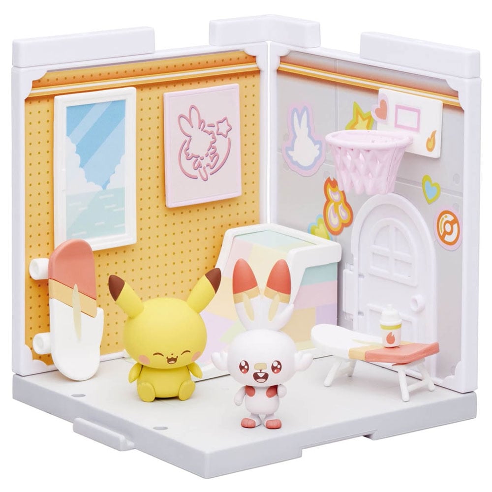 FIGURA POKEMON SCORBUNNY DOLL BALLOON POKE PEACE