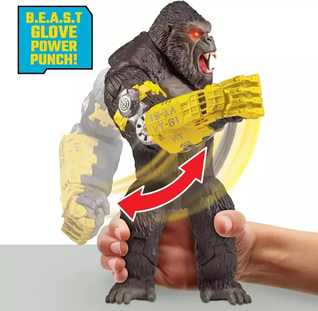 FIGURA MEGA PUNCHING KONG 33CM CON LUZ Y SONIDO