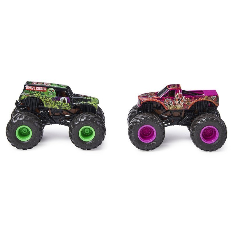 MONSTER JAM COLOR CHANGE PACK 2 GRAVE DIGGER/CALAVERA.