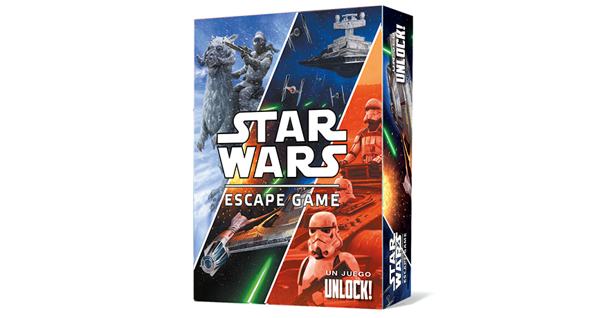 JUEGO DE MESA UNLOCK! STAR WARS ESCAPE GAME