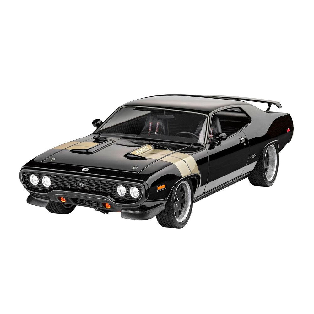 FAST & FURIOUS 1971 PLYMOUTH GTX DOMINIC REVELL 1/25 - IRION Juguetería - 