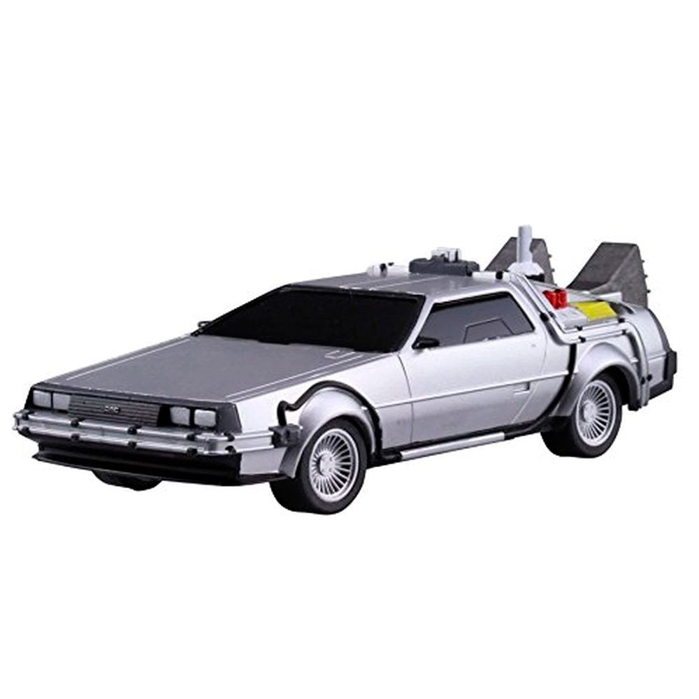 AOSHIMA BACK TO THE FUTURE II DELOREAN PULL-BACK (1/43) - IRION Juguetería - 