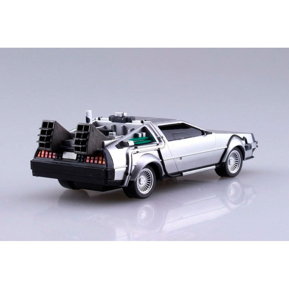 AOSHIMA BACK TO THE FUTURE II DELOREAN PULL-BACK (1/43) - IRION Juguetería - 