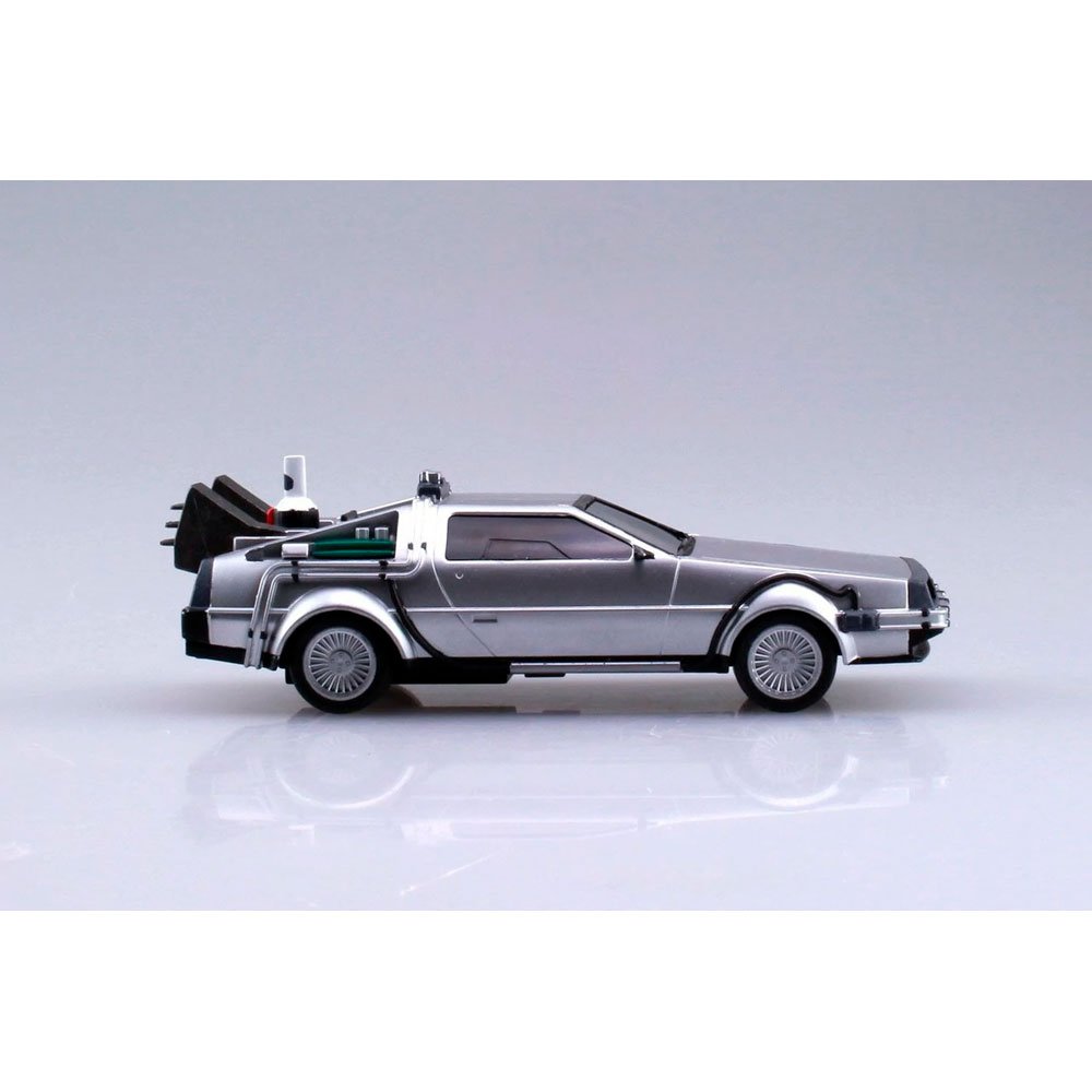 AOSHIMA BACK TO THE FUTURE II DELOREAN PULL-BACK (1/43) - IRION Juguetería - 