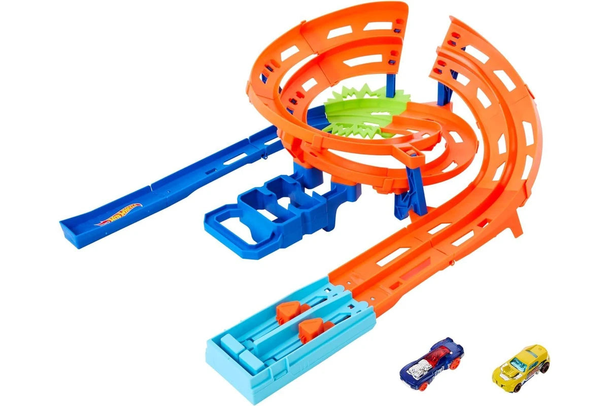 PISTA DE CARRERAS ESPIRAL CON LANZADOR | MATTEL