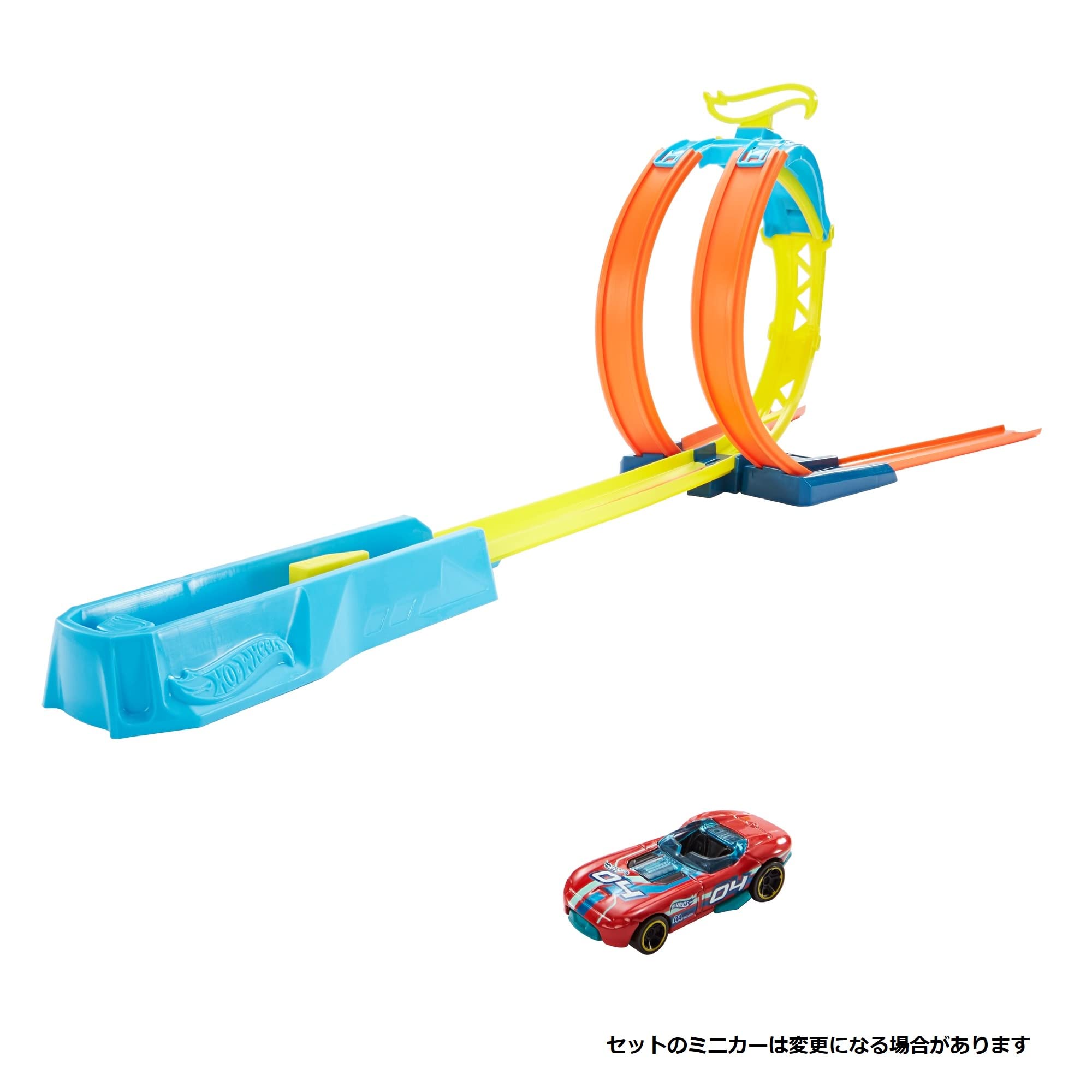 HOT WHEELS TRACK BUILDER UNLIMITED PACK DOBLE LOOP - MATTEL