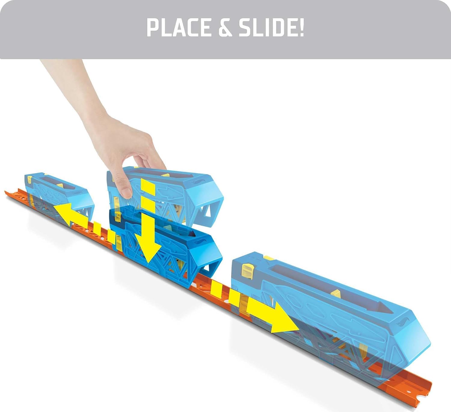 HOT WHEELS TRACK BUILDER UNLIMITED PISTA DE IMPULSO - MATTEL