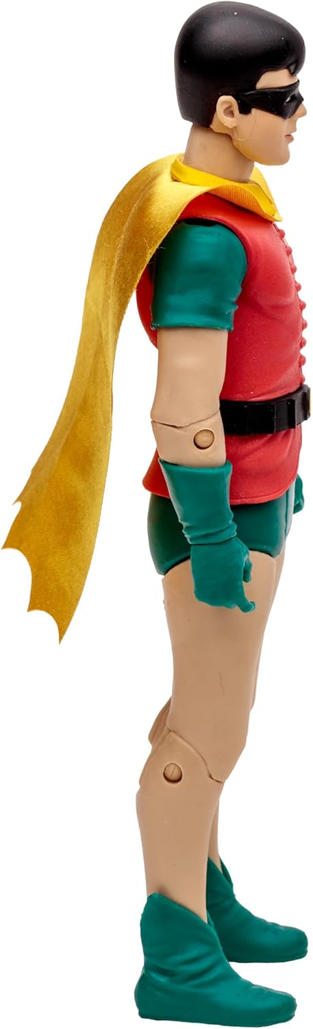 FIGURA ROBIN RETRO LAS AVENTURAS DE BATMAN | MCFARLANE TOYS