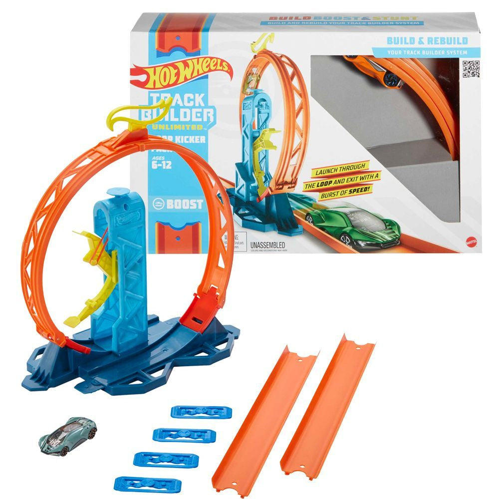 HOT WHEELS TRACK BUILDER UNLIMITED CONJUNTO DE LOOPS - MATTEL