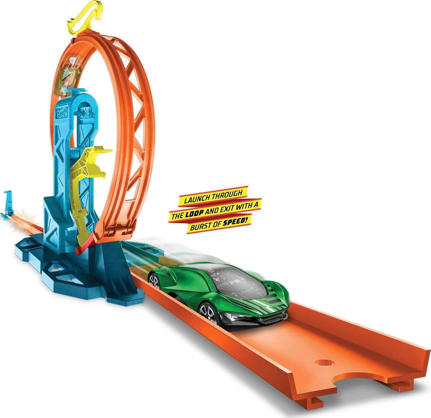 HOT WHEELS TRACK BUILDER UNLIMITED CONJUNTO DE LOOPS - MATTEL